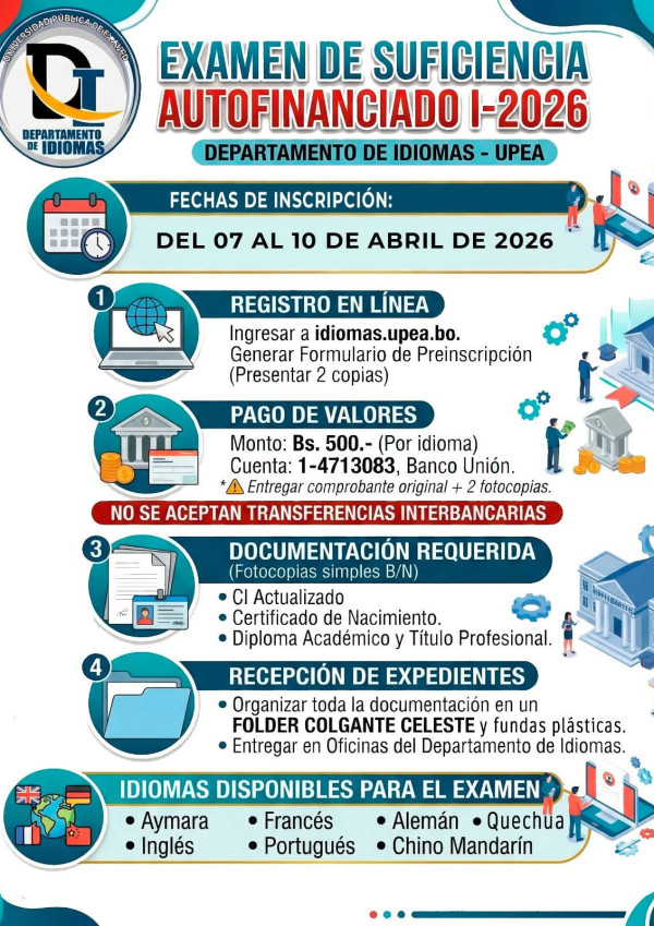 EXAMEN DE SUFICIENCIA I-2026