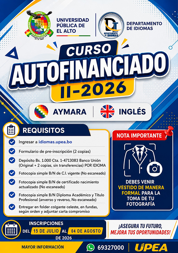 CURSO AUTOFINANCIADO II-2026 